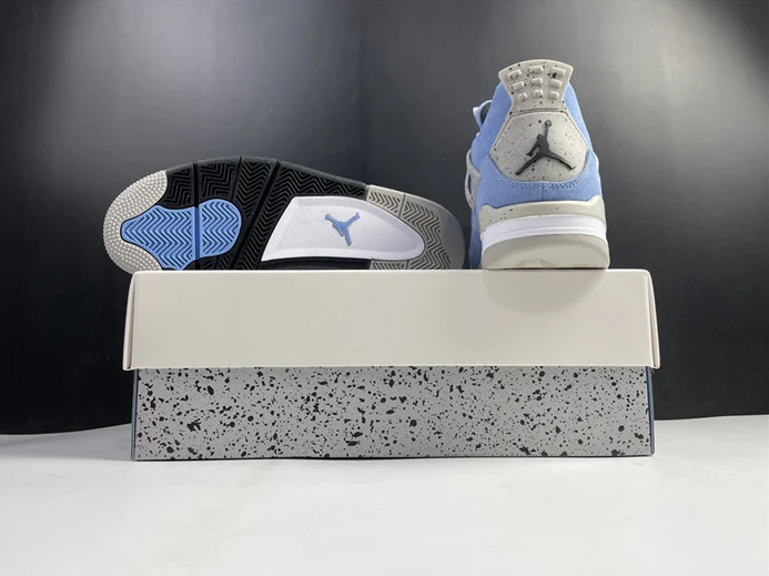 Comfortable 7992 Jordan 4 Retro University Blue CT8527- 876