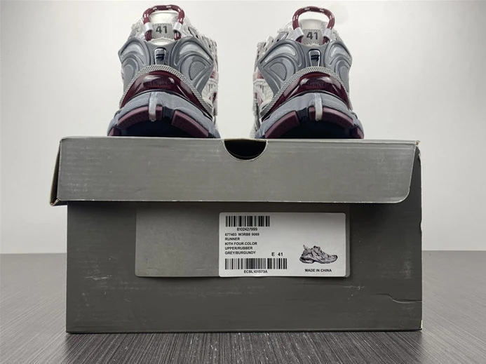 Comfortable BLCG Runner Burgundy  677402 W3RB3 9069 3371