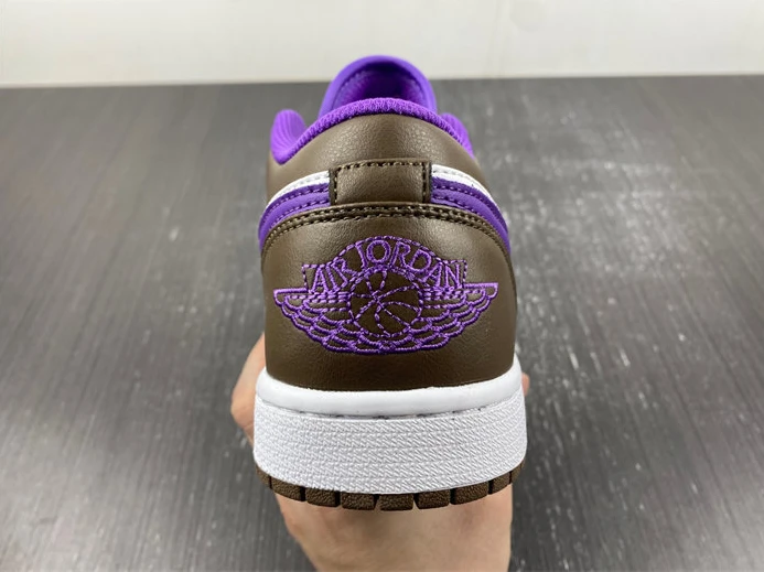 Comfortable Jordan 1 Low Purple Mocha 553558-215 637