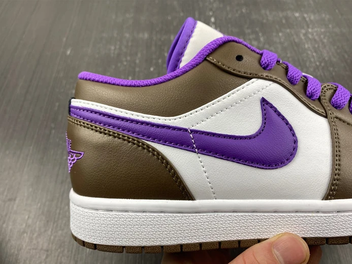 Comfortable Jordan 1 Low Purple Mocha 553558-215 637