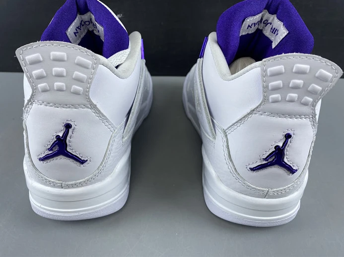 Comfortable Jordan 4 Retro Metallic Purple 408452-115 891