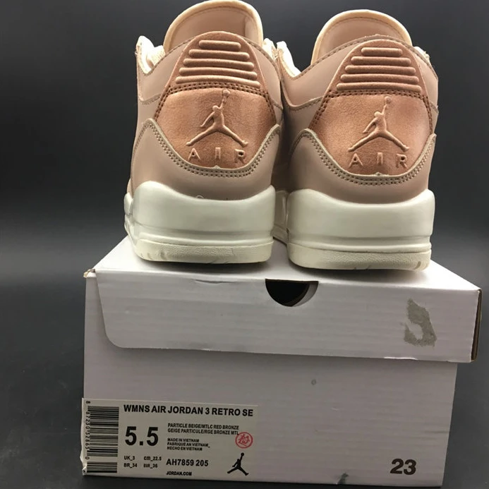 Comfortable Jordan3 Particle Beige AH7859-205 772