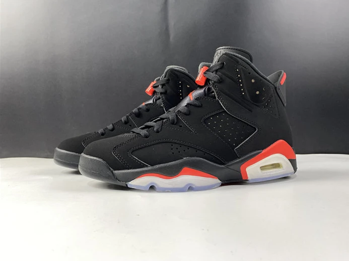 Comfortable Jordan6 Black Infrared 384664-060 1013