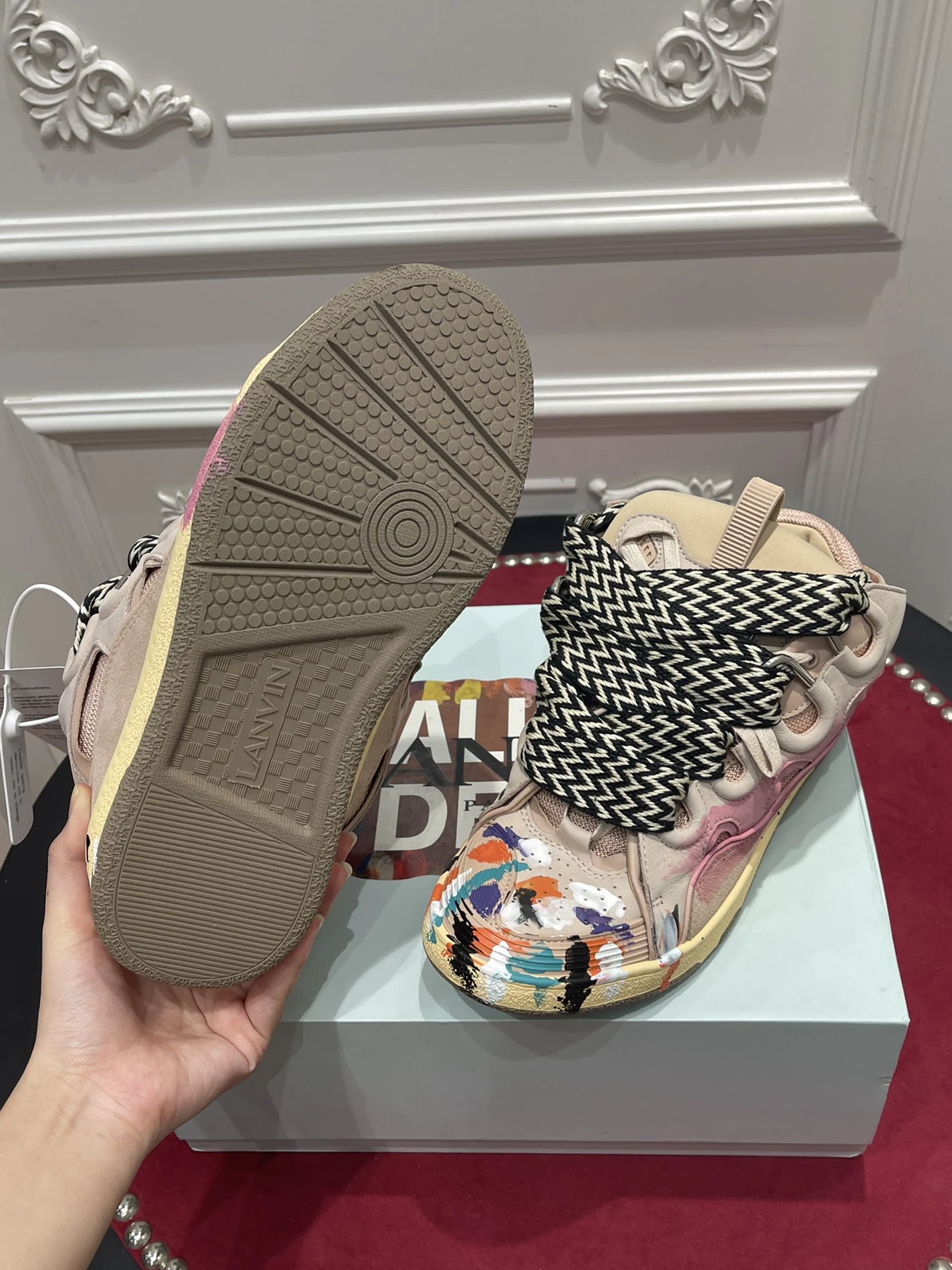 Comfortable Lanvin Curb Sneaker1 1509