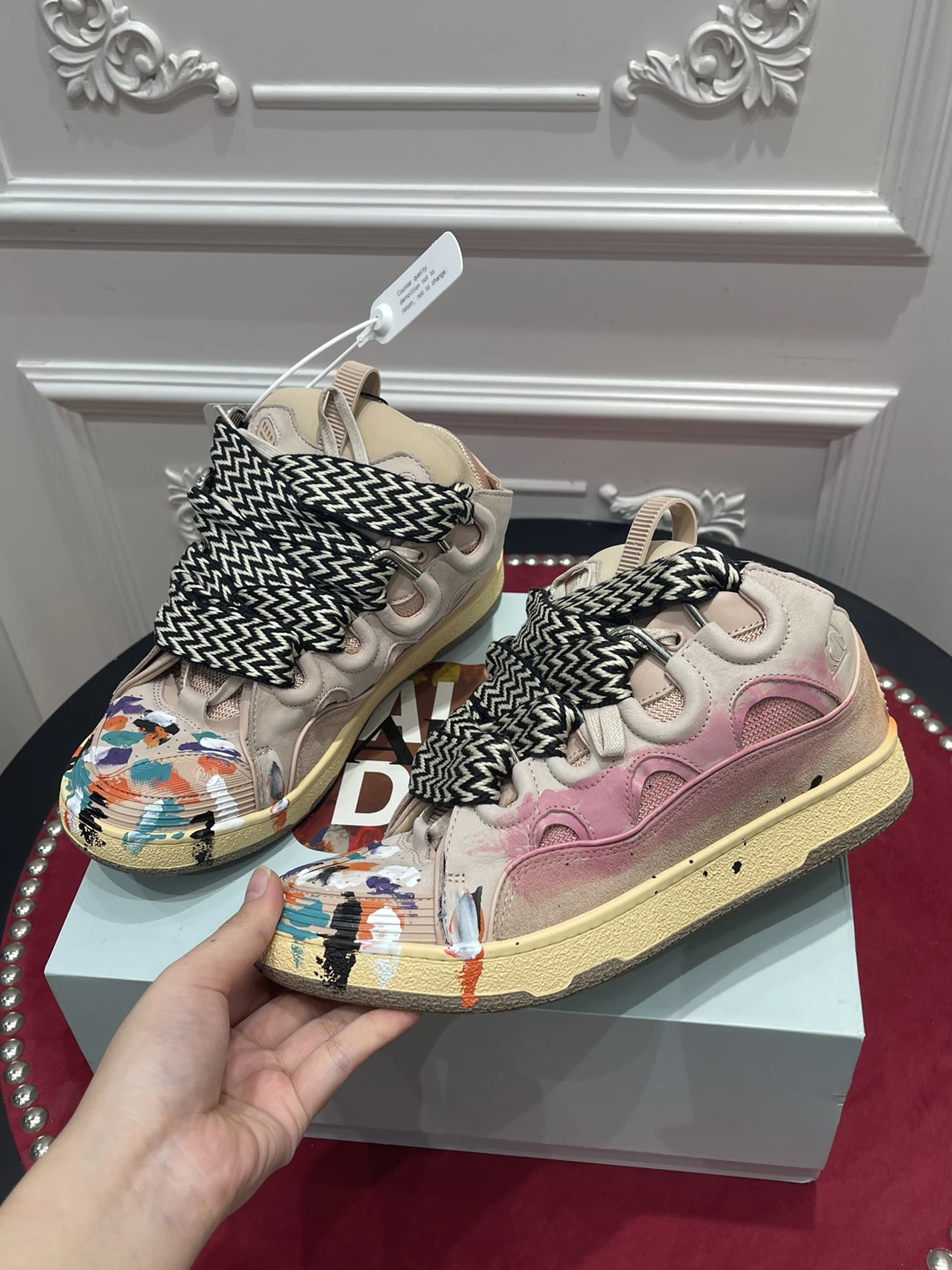 Comfortable Lanvin Curb Sneaker1 1509