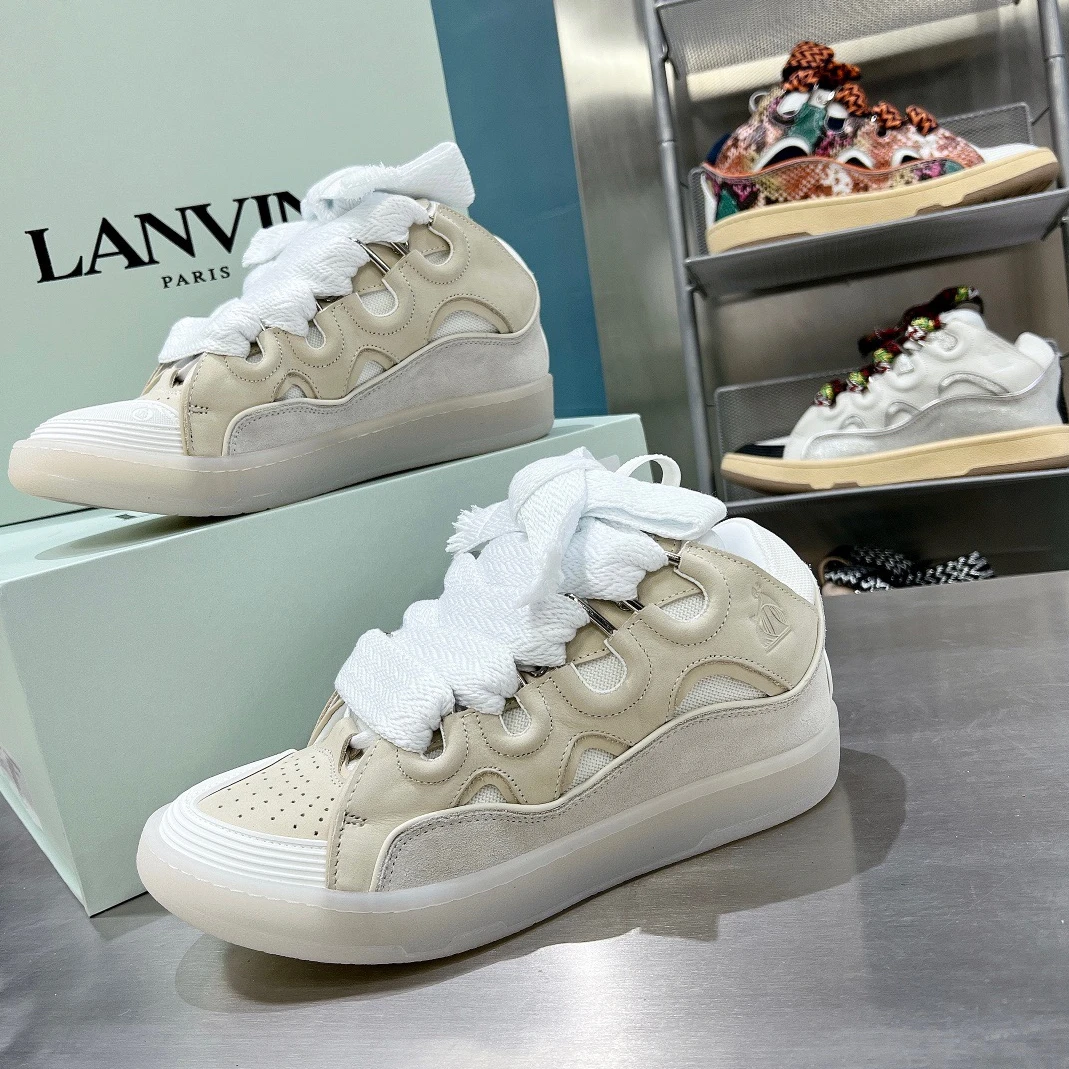Comfortable Lanvin Leather Curb 3 1463