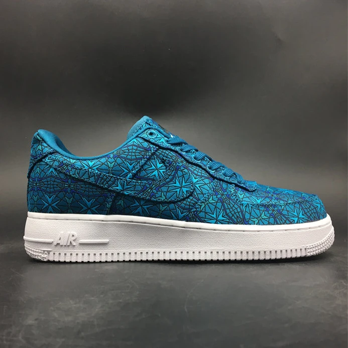 Comfortable Nike Air Force 1 Low Stained Glass Green Abyss AT4144-300 2466
