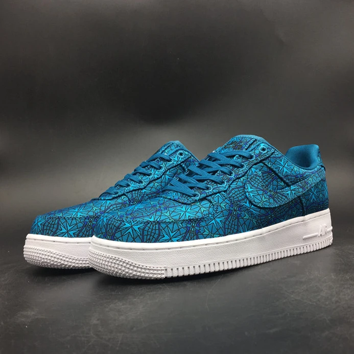 Comfortable Nike Air Force 1 Low Stained Glass Green Abyss AT4144-300 2466
