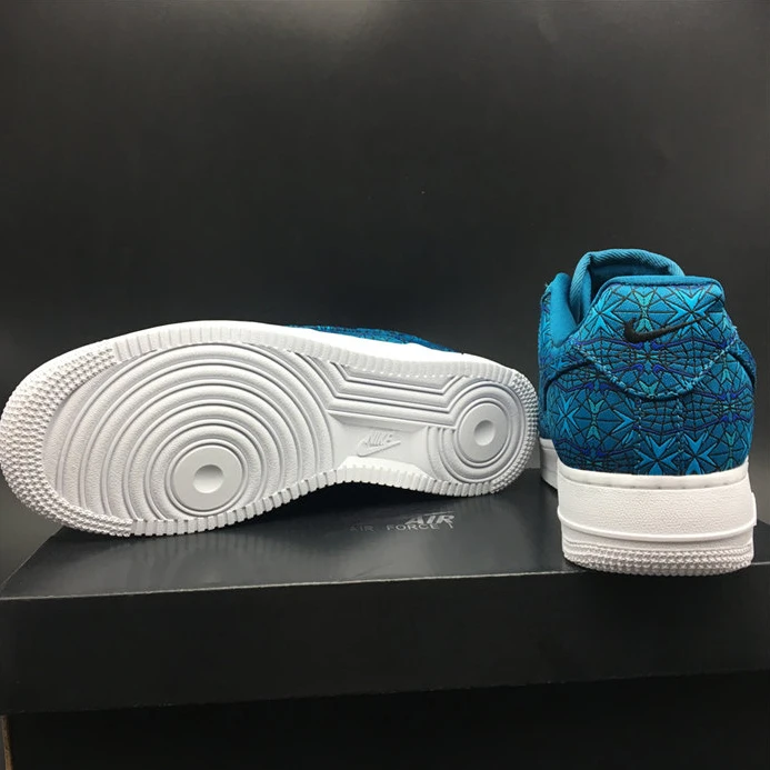 Comfortable Nike Air Force 1 Low Stained Glass Green Abyss AT4144-300 2466