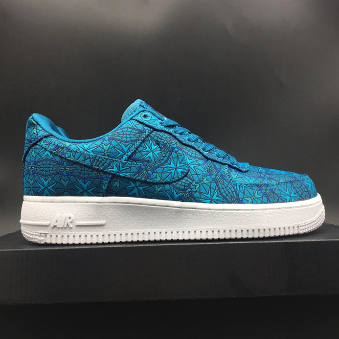 Comfortable Nike Air Force 1 Low Stained Glass Green Abyss AT4144-300 2466