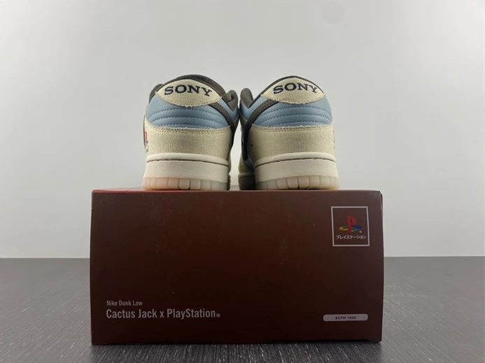 Comfortable Nike Dunk LowTravis Scott x Playstation CU1726-800 1836