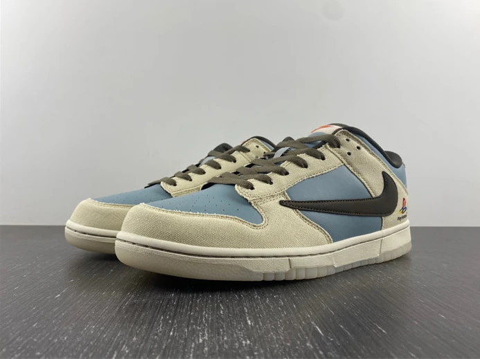 Comfortable Nike Dunk LowTravis Scott x Playstation CU1726-800 1836