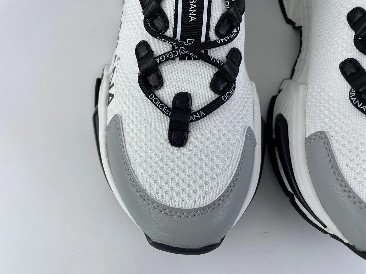 DOLCE & GABBANA White Black Air Master Sneaker Affordable 3536