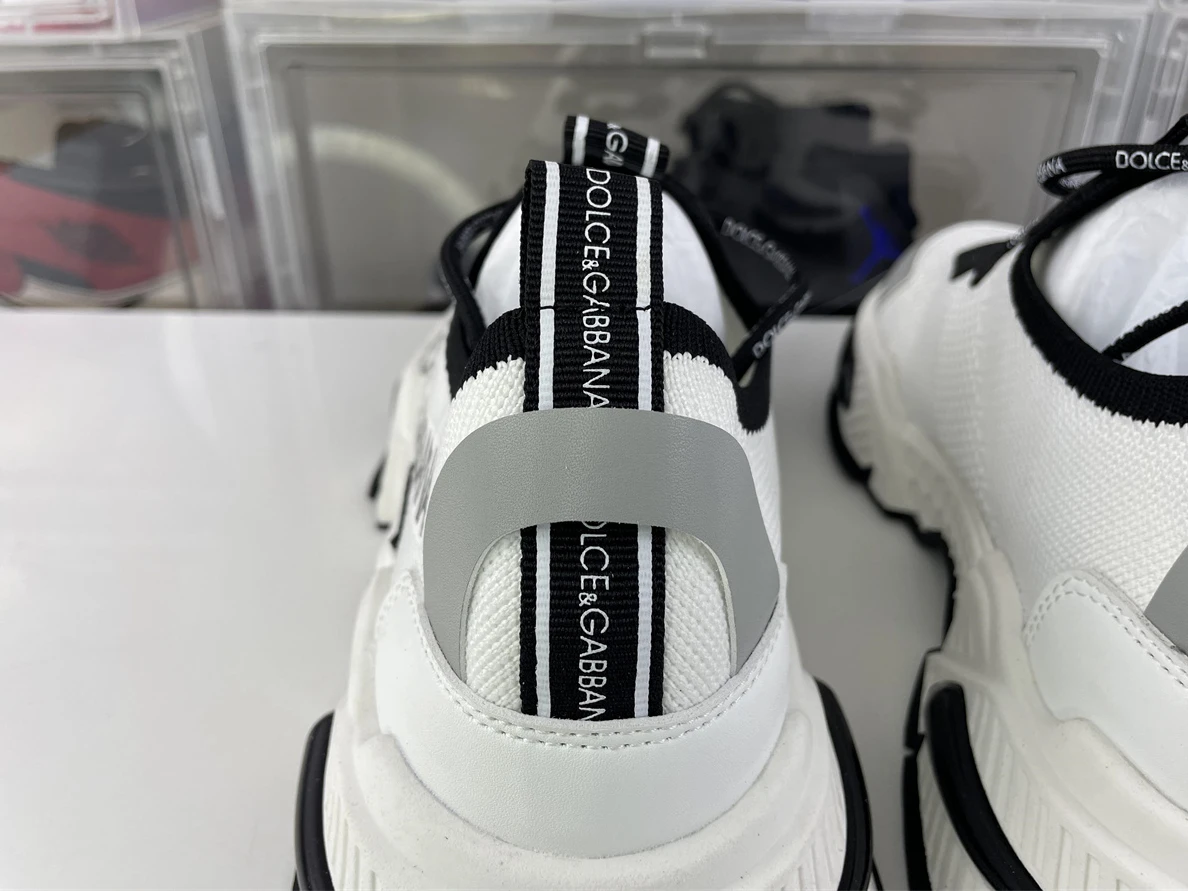 DOLCE & GABBANA White Black Air Master Sneaker Affordable 3536