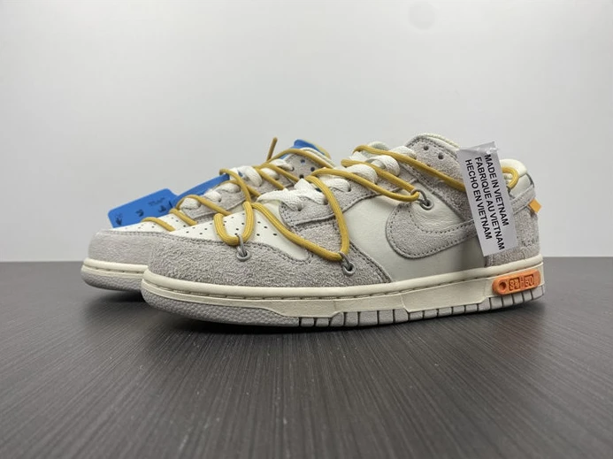 DailyWear 9904 Nike Dunk Low Off-White Lot 34 DJ0950- 2365