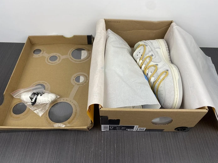 DailyWear 9904 Nike Dunk Low Off-White Lot 34 DJ0950- 2365