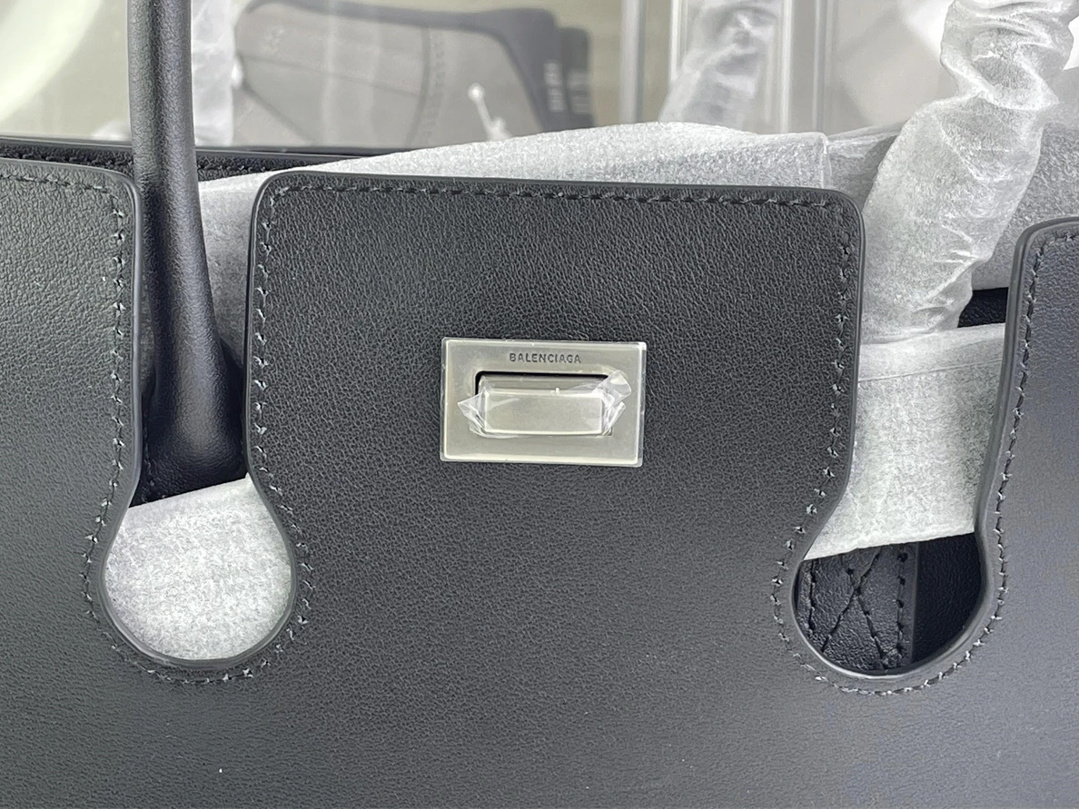 DailyWear Balenciaga Bel Air Small size Black bag (29.4 x 20 x 11.9cm, best top quality) 240