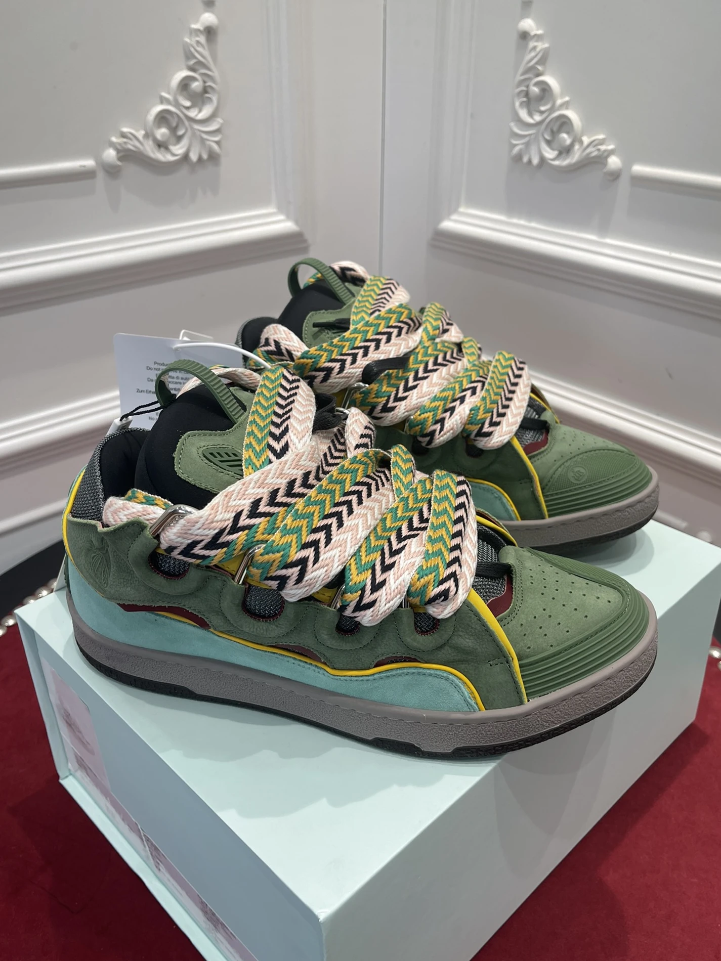 DailyWear Lanvin Curb Sneaker FM-SKRK11-DALL-P224613 1515
