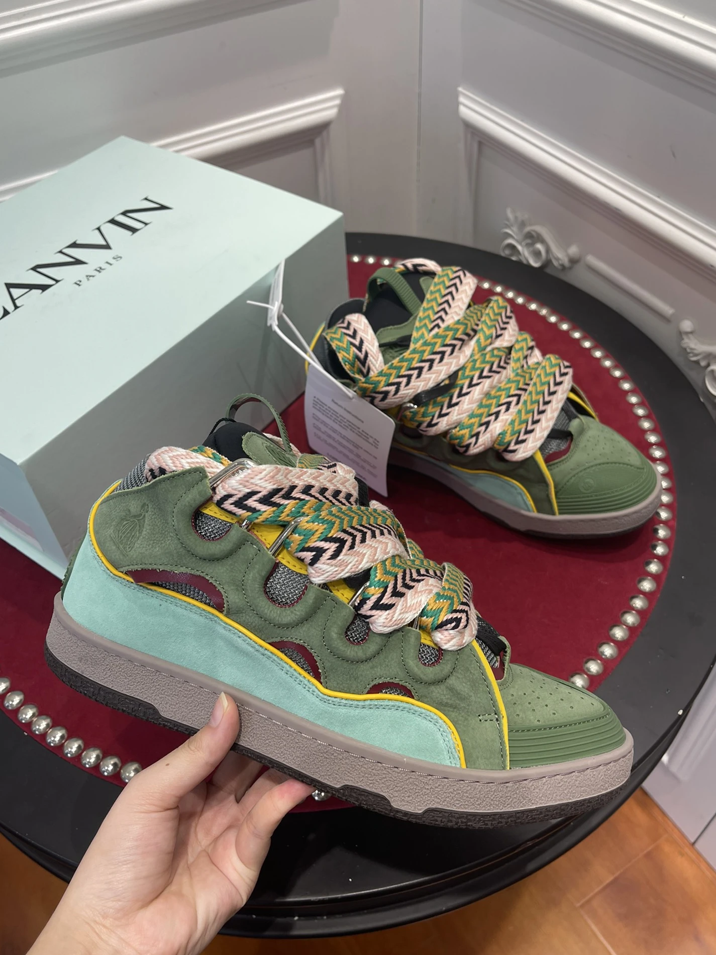 DailyWear Lanvin Curb Sneaker FM-SKRK11-DALL-P224613 1515