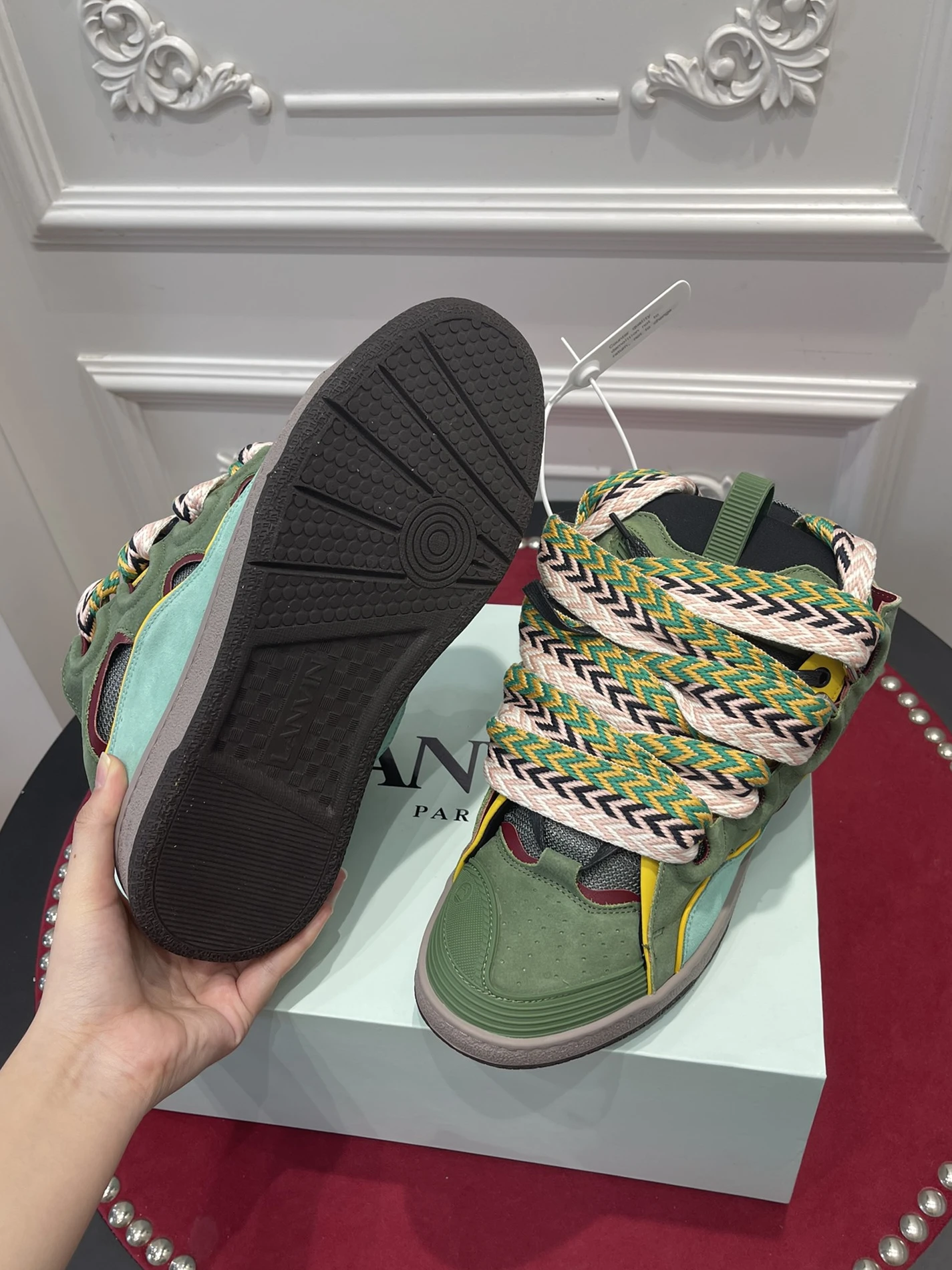 DailyWear Lanvin Curb Sneaker FM-SKRK11-DALL-P224613 1515