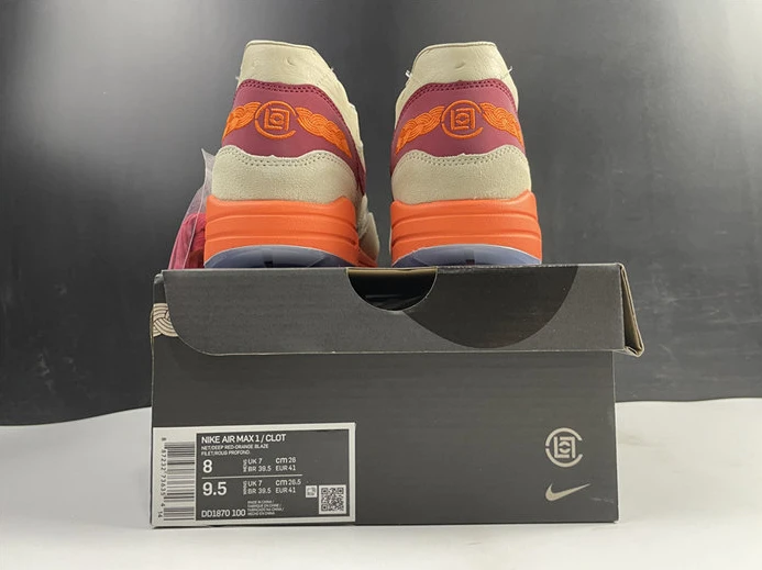 DailyWear Nike Air Max 1 CLOT Kiss of Death DD1870-100 2579