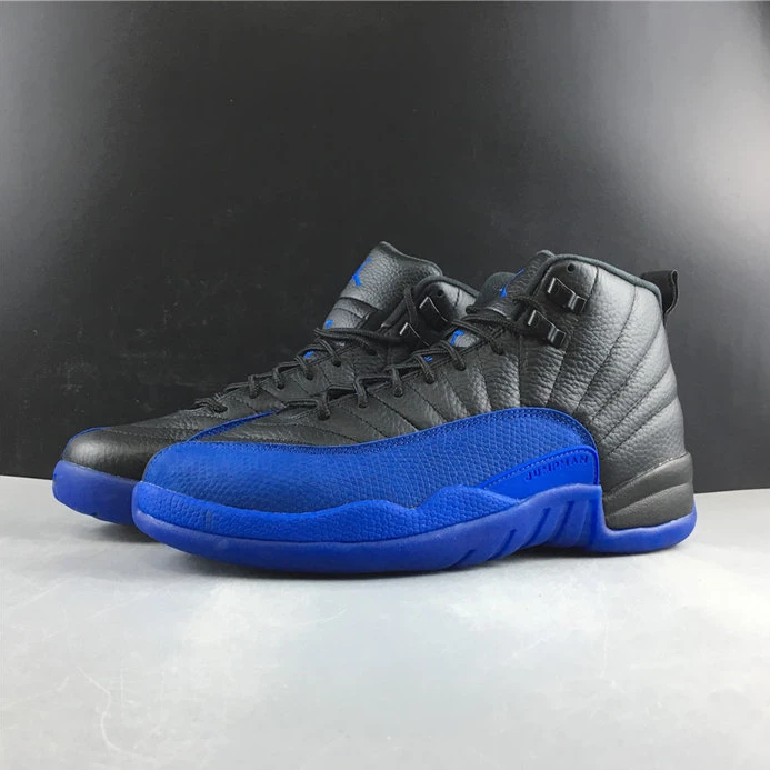 EasyMatch 1663 Jordan 12 Retro Black Game Royal 130690- 1136