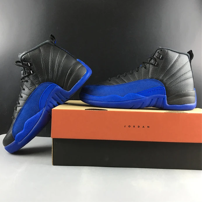 EasyMatch 1663 Jordan 12 Retro Black Game Royal 130690- 1136