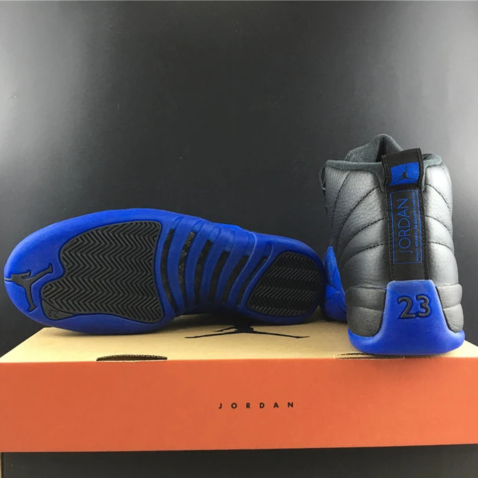 EasyMatch 1663 Jordan 12 Retro Black Game Royal 130690- 1136