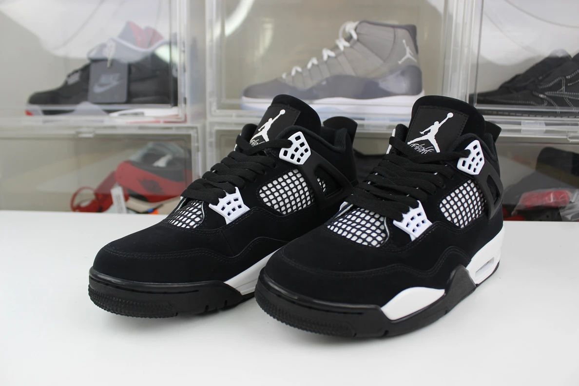 EasyMatch 1848 GOAT AIR JORDAN 4 RETRO 'WHITE THUNDER' 797