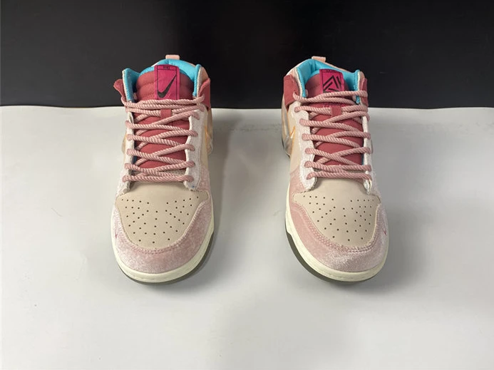 EasyMatch 2102 Nike Dunk Mid Social Status Free Lunch Strawberry Milk DJ1173- 2082
