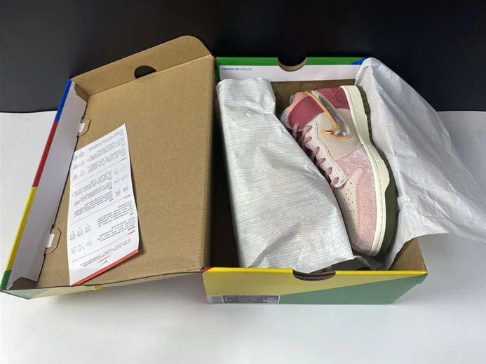EasyMatch 2102 Nike Dunk Mid Social Status Free Lunch Strawberry Milk DJ1173- 2082
