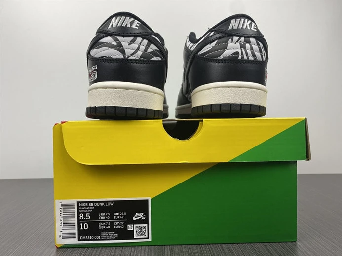 EasyMatch 7095 Nike SB Dunk Low OG QS Quartersnacks Zebra DM3510- 1901
