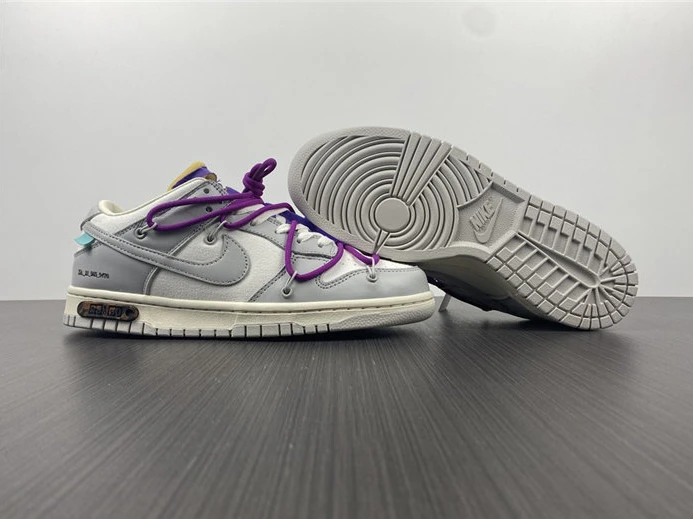 EasyMatch 7777 Nike Dunk Low Off-White Lot 28 DM1602- 2341