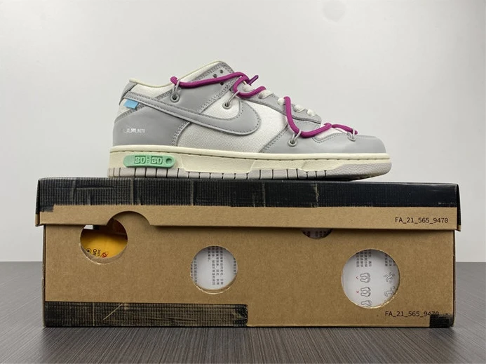 EasyMatch 7890 Nike Dunk Low Off-White Lot 30 DM1602- 2370