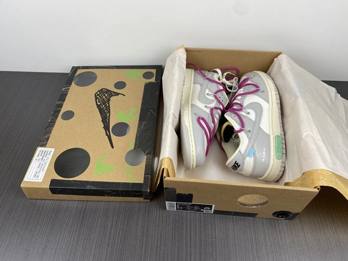 EasyMatch 7890 Nike Dunk Low Off-White Lot 30 DM1602- 2370