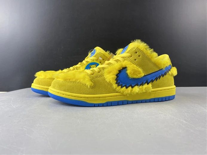 EasyMatch 8541 Nike SB Dunk Low Grateful Dead Bears Opti Yellow CJ5378- 2155