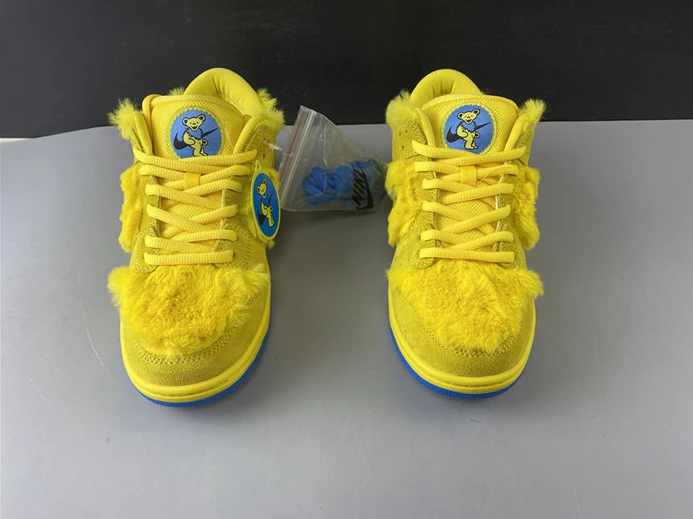 EasyMatch 8541 Nike SB Dunk Low Grateful Dead Bears Opti Yellow CJ5378- 2155