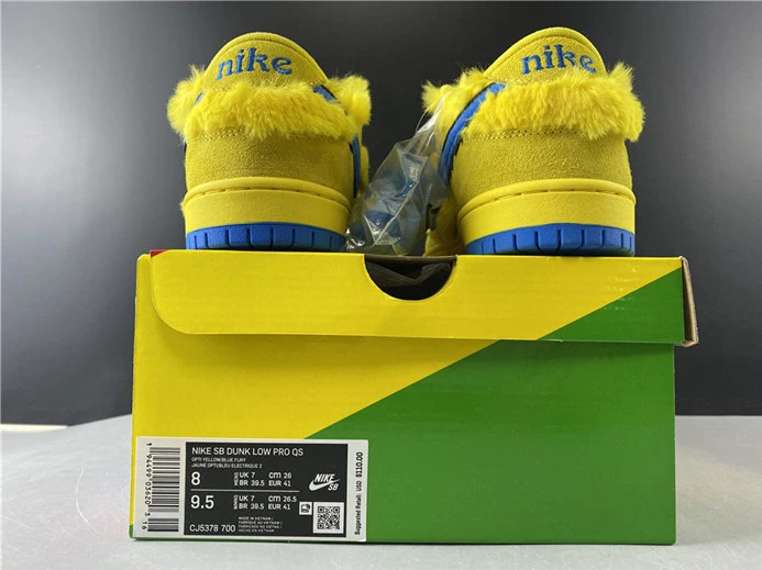 EasyMatch 8541 Nike SB Dunk Low Grateful Dead Bears Opti Yellow CJ5378- 2155