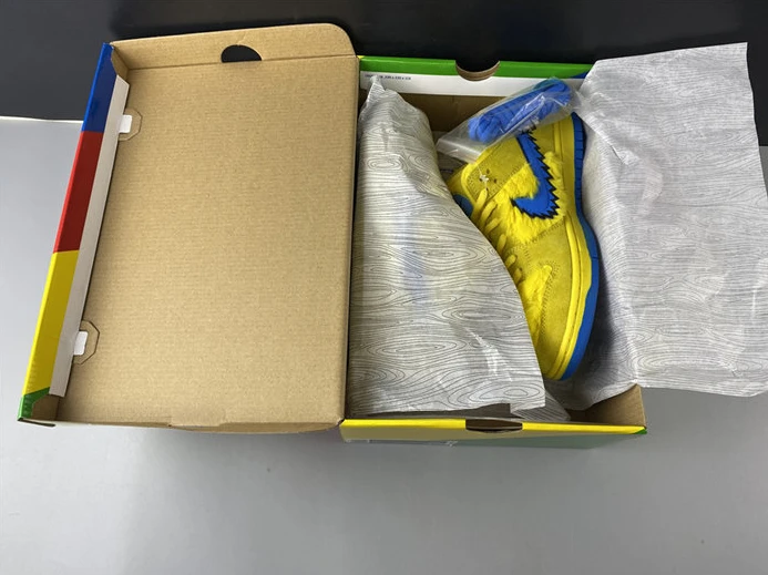 EasyMatch 8541 Nike SB Dunk Low Grateful Dead Bears Opti Yellow CJ5378- 2155