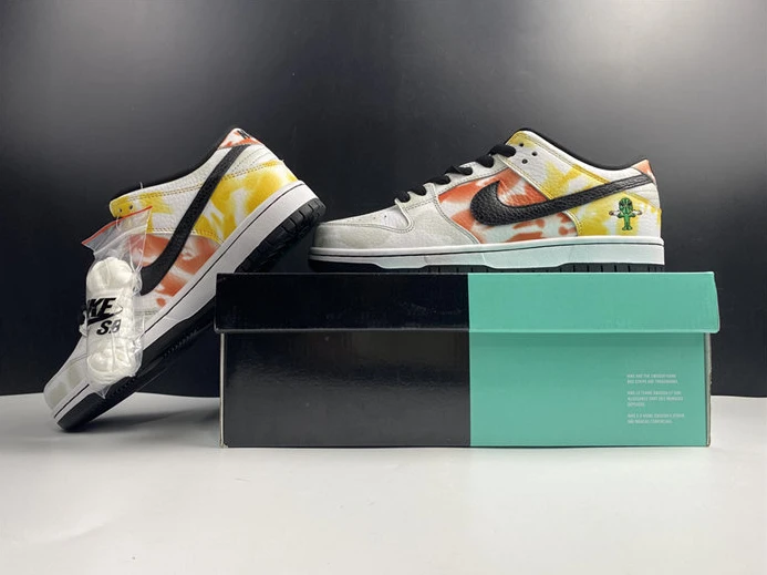 EasyMatch 8627 Nike SB Dunk Low Raygun Tie-Dye White BQ6832- 2162