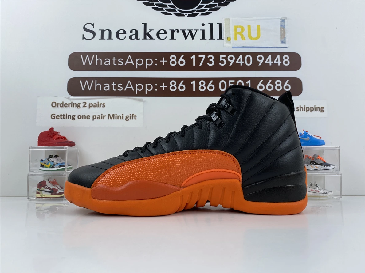 EasyMatch GOAT Air Jordan 12 WMNS “Brilliant Orange” 1094