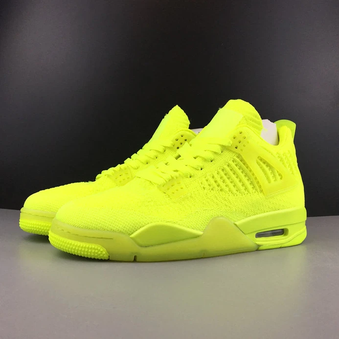 EasyMatch Jordan 4 Retro Flyknit Volt AQ3559-700 900