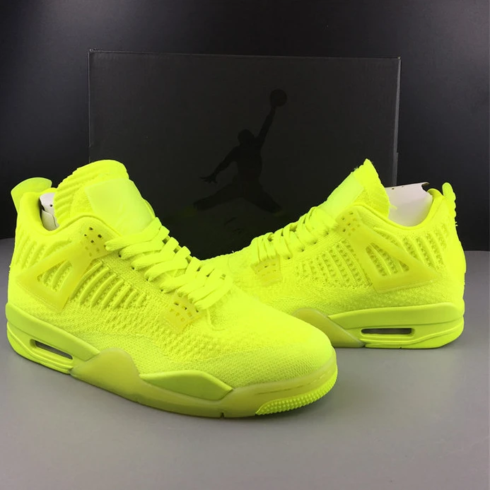 EasyMatch Jordan 4 Retro Flyknit Volt AQ3559-700 900