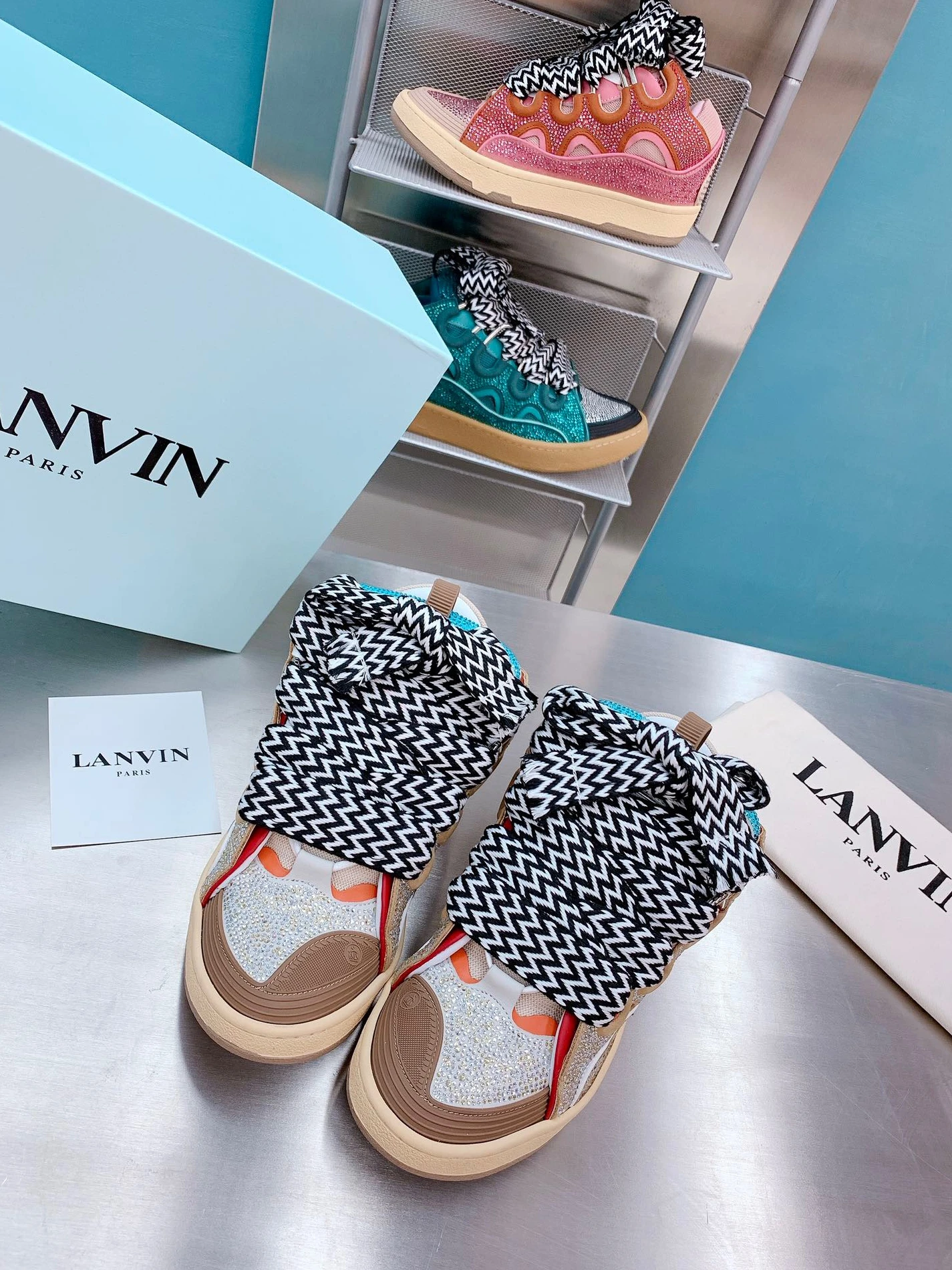 EasyMatch Lanvin Curb Sneaker 26 1438