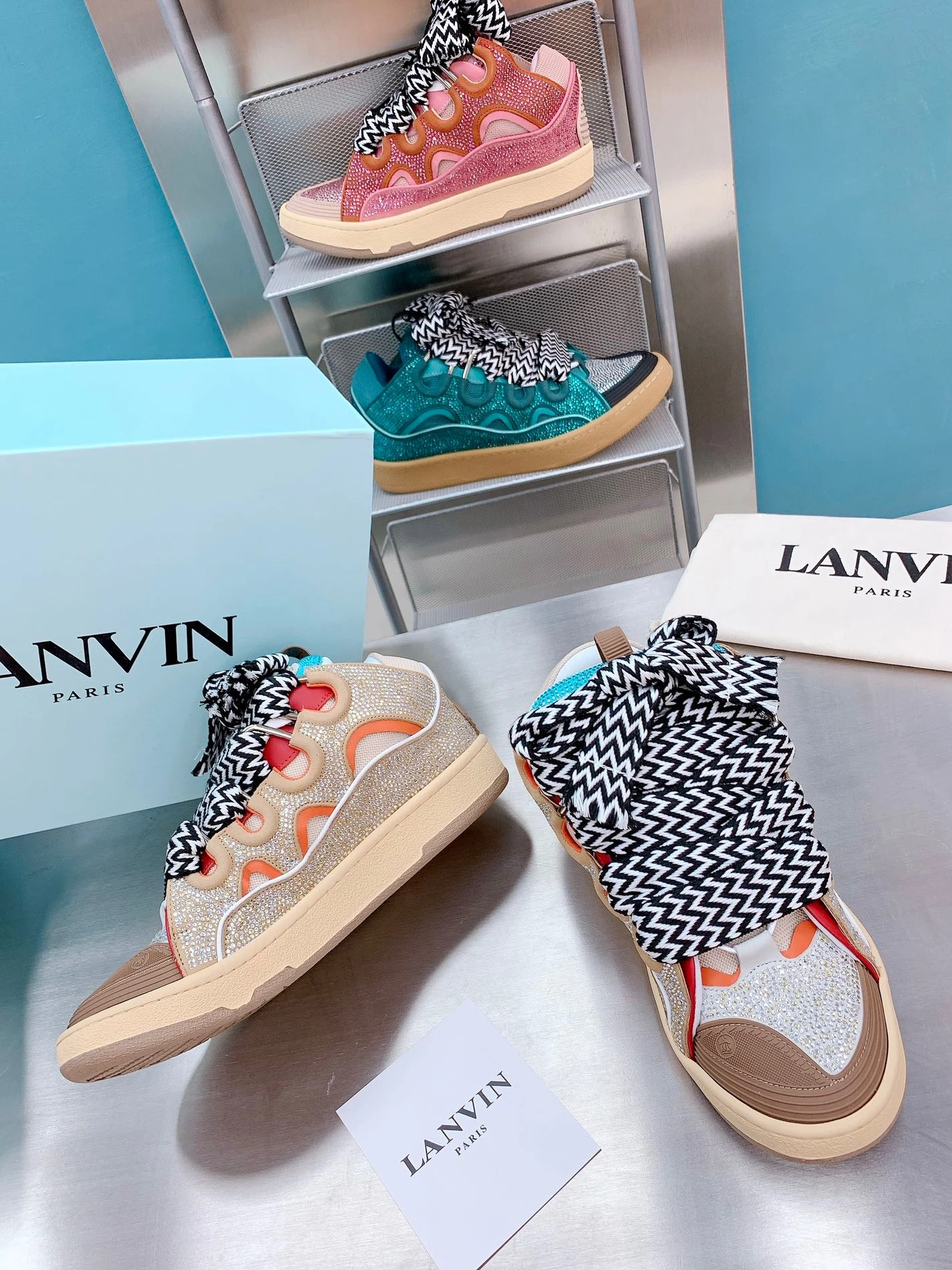 EasyMatch Lanvin Curb Sneaker 26 1438