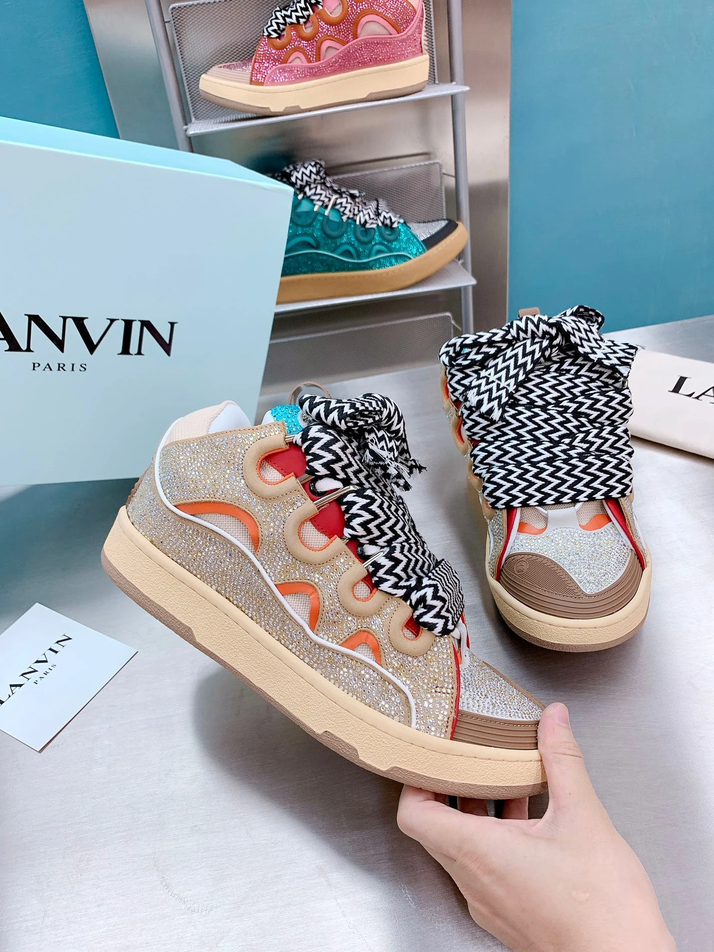 EasyMatch Lanvin Curb Sneaker 26 1438