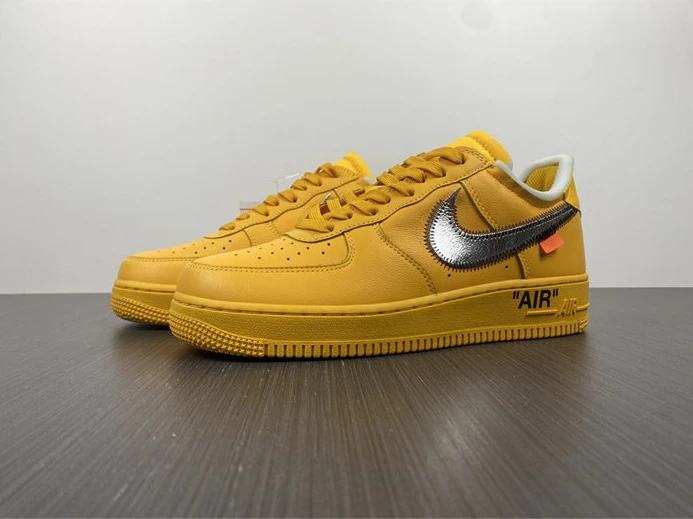 EasyMatch Nike Air Force 1 Low Off-White University Gold DD1876-700 2327