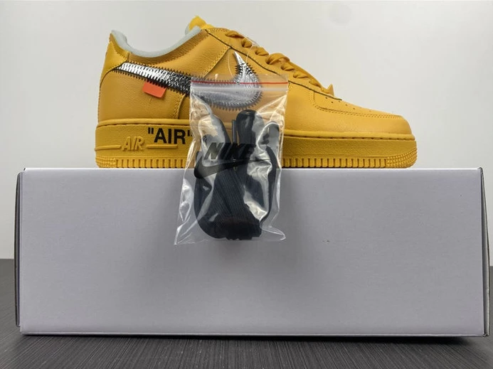 EasyMatch Nike Air Force 1 Low Off-White University Gold DD1876-700 2327