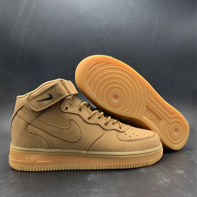 EasyMatch Nike Air Force 1 Mid Flax  715889-200 2514