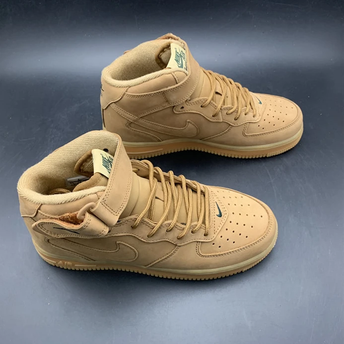 EasyMatch Nike Air Force 1 Mid Flax  715889-200 2514